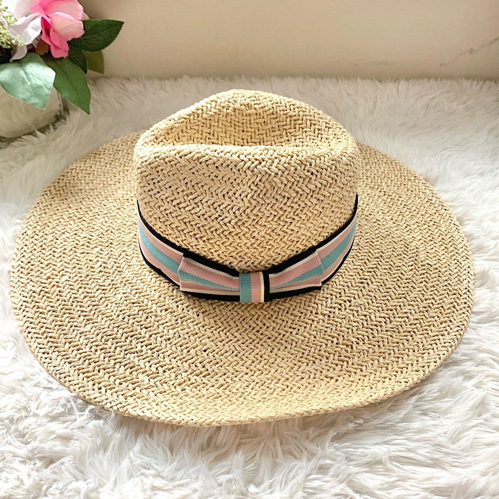 BTB Los Angeles Sadie Tropics Straw Hat